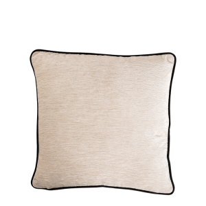 Kussen Velvet crèmekleurig 40 x 40 cm