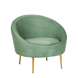 Zetel Sofia groen 92x82 cm Alt. 78cm