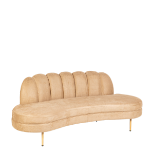 Sofa Bella beige 75 x 190 cm H 80 cm