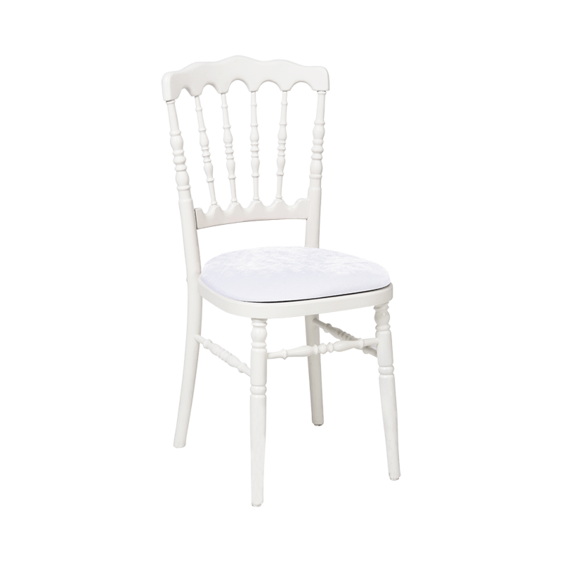 Witte Napoleon stoel