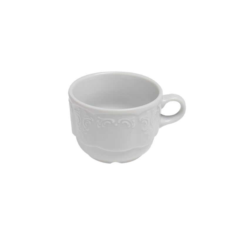 Tasse et  sous-tasse  à café 18cl Grand Siècle 