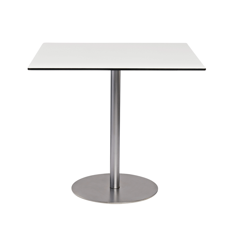 Table Brio blanche 75 x 75 cm