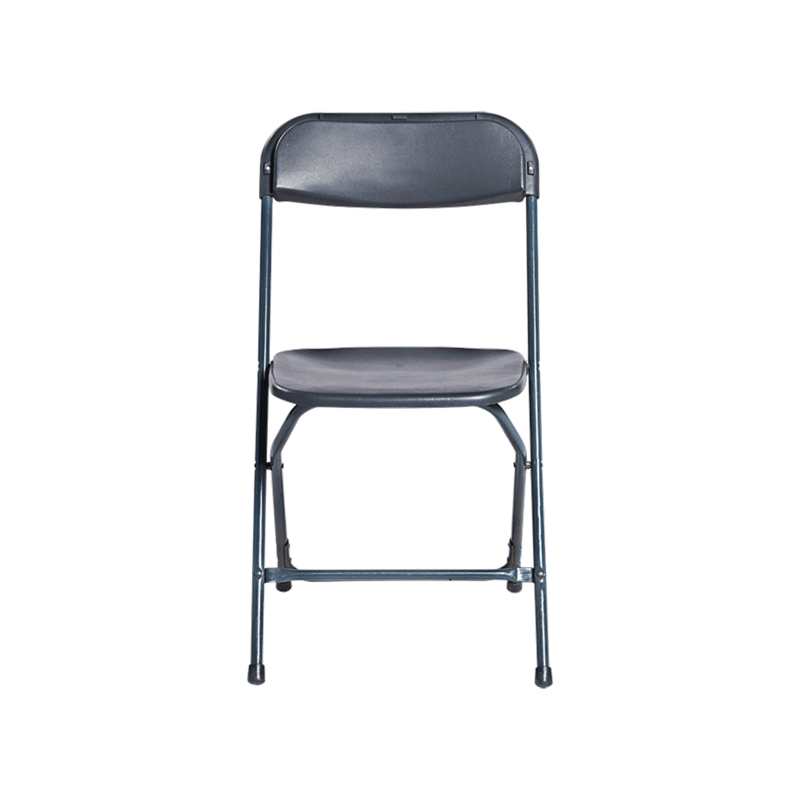Chaise Samsonite grise pliante