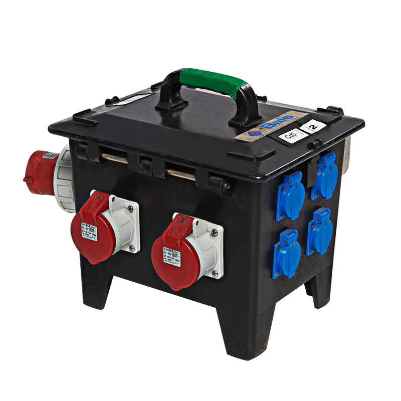 Eclateur 63 A bleu en 2 x 32 - 2 x 16 - 4 x 220 V