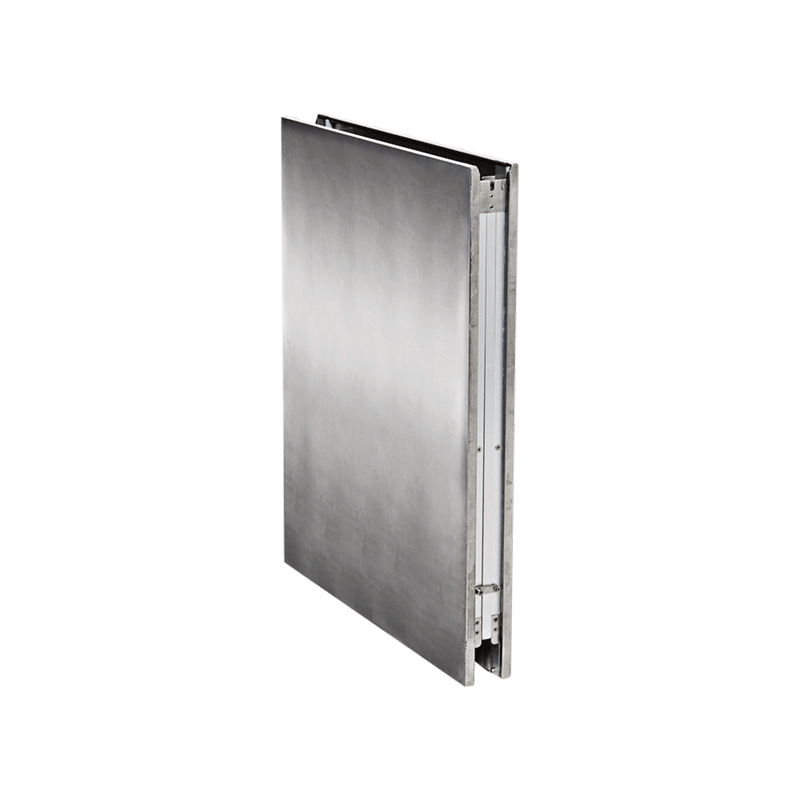 Table pliante en inox 80 x 200 cm H 90 cm