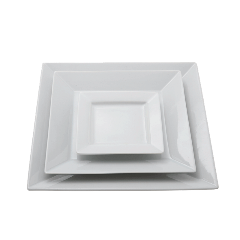 Assiette carrée 27 x 27 cm