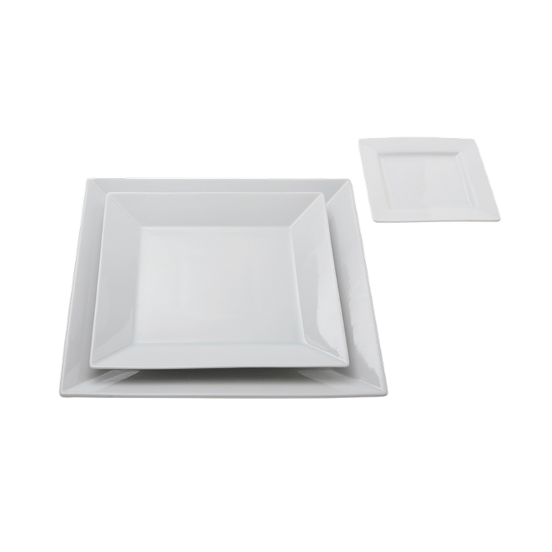 Assiette carrée 27 x 27 cm