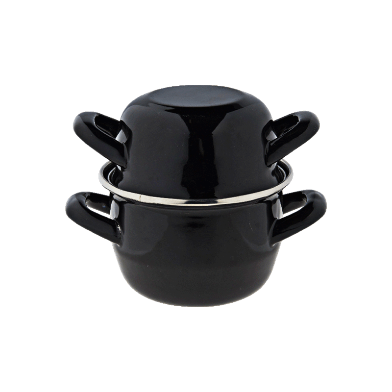Mini casserole à moules avec couvercle  Ø 10 cm