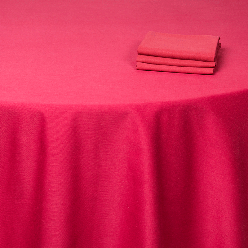Serviette framboise