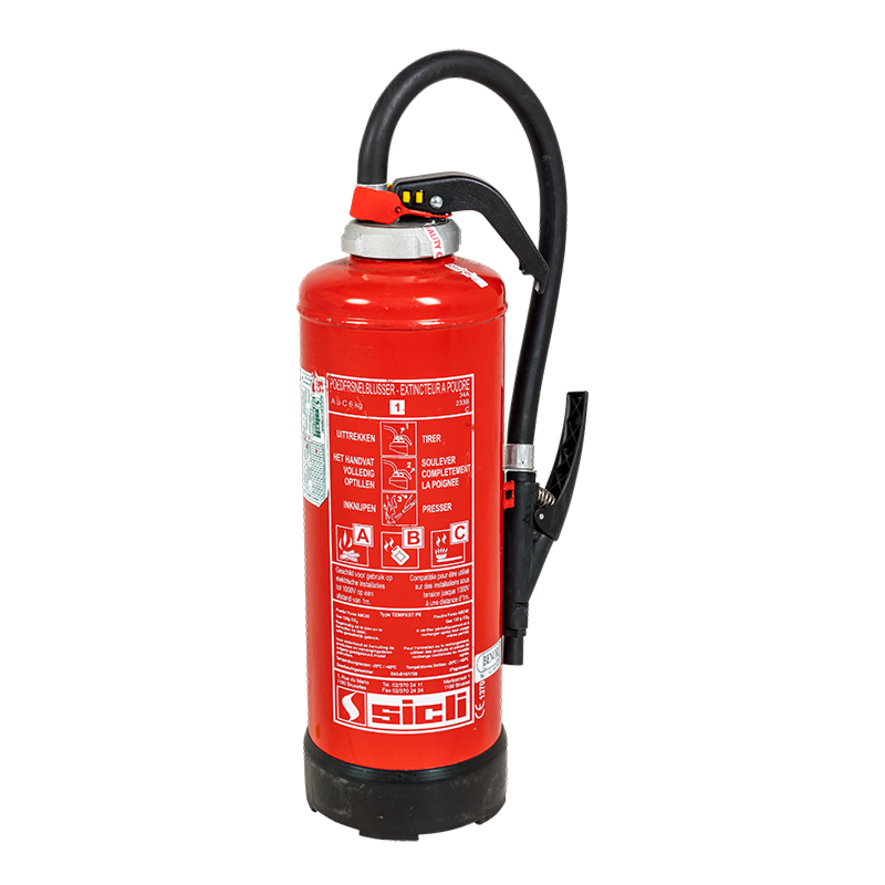 Extincteur 6 kg ABC