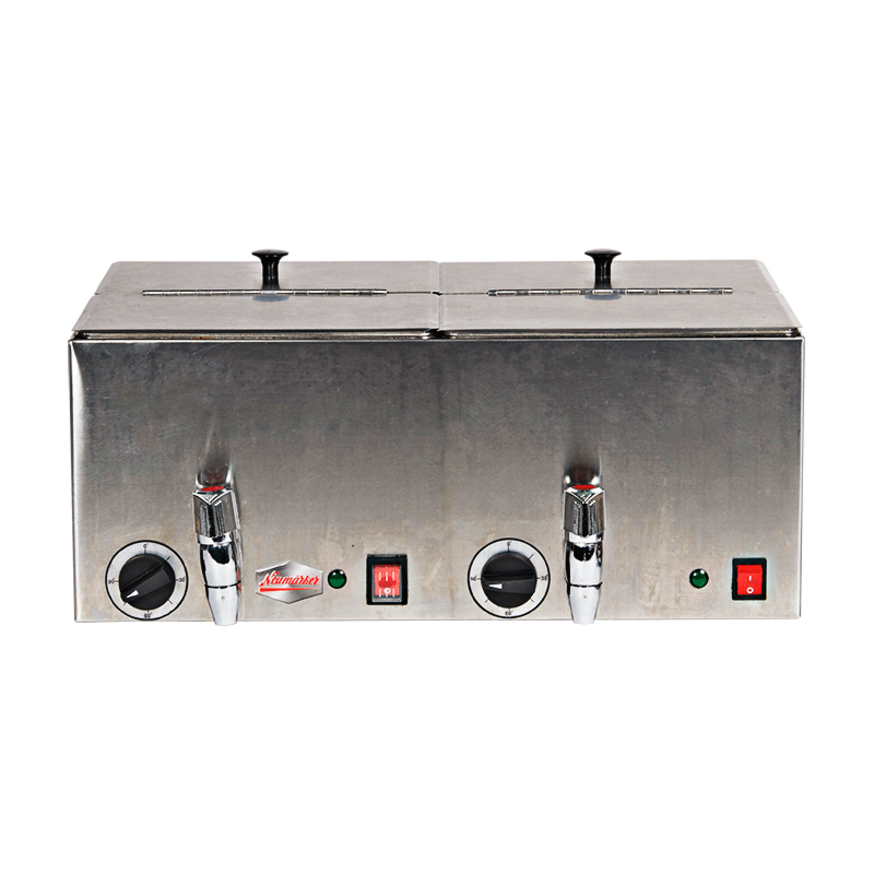 Dubbele hot dogmachine 220 V - 1300 W