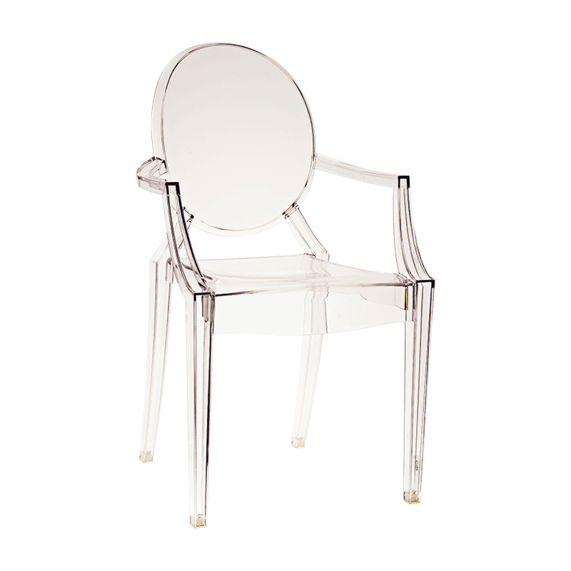 Chaise Louis Ghost transparente by Philippe Starck - Kartell