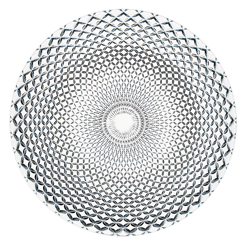 Assiette en verre Rumba Ø 32 cm