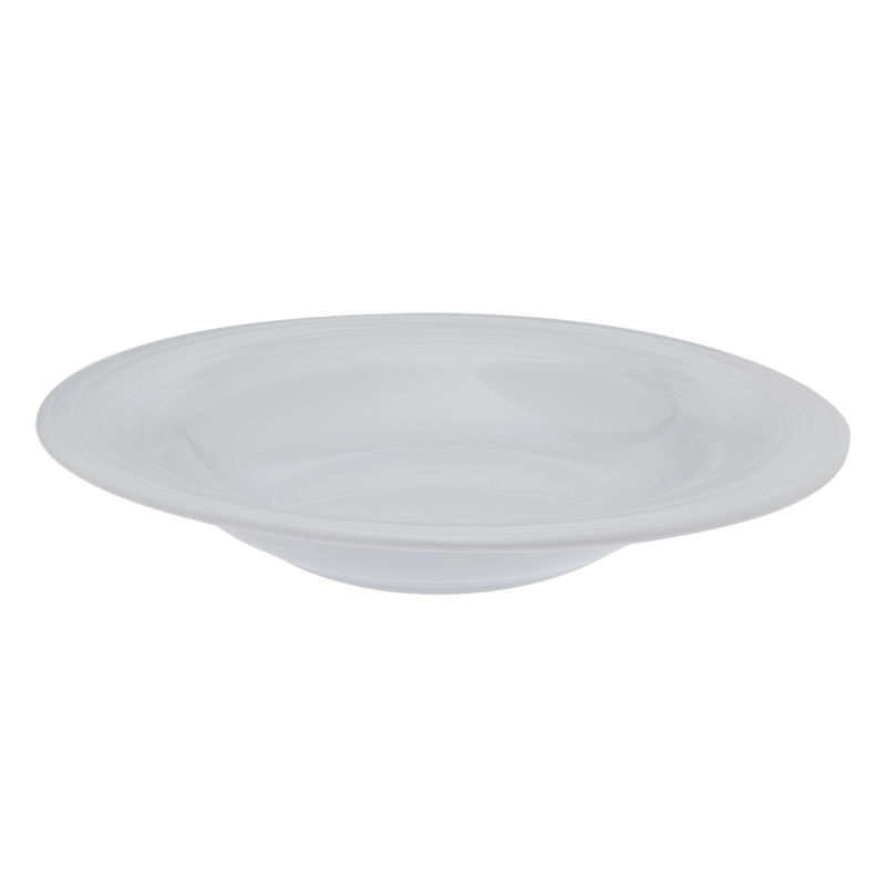 Assiette ovale creuse 23 x 21 cm Duo