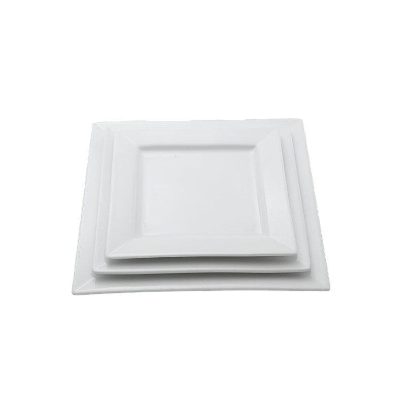Assiette carrée 26 x 26 cm Napoli 
