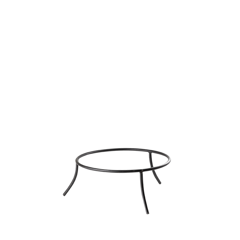 Support de plat en fer Ø 25 cm H 10 cm