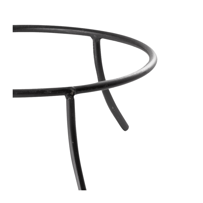 Support de plat en fer Ø 25 cm H 10 cm
