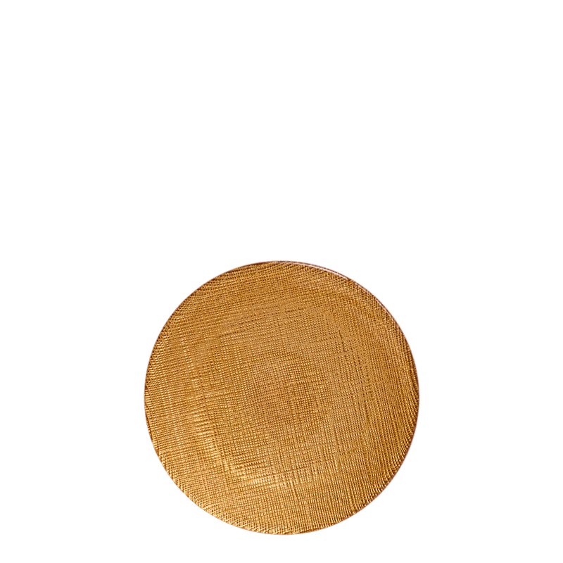 Assiette à pain Strass or Ø 14 cm