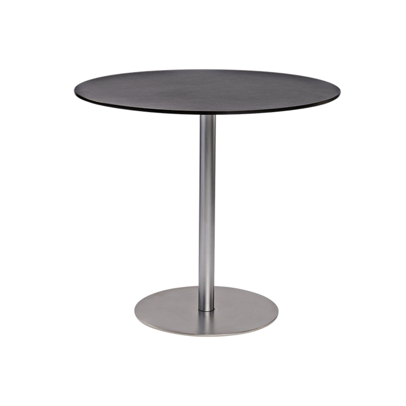 Table Brio noire Ø 75 cm