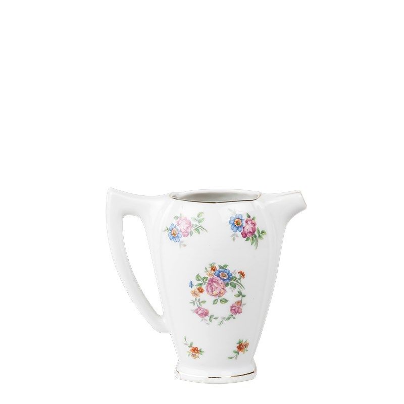 Pot à lait Vintage fleuri