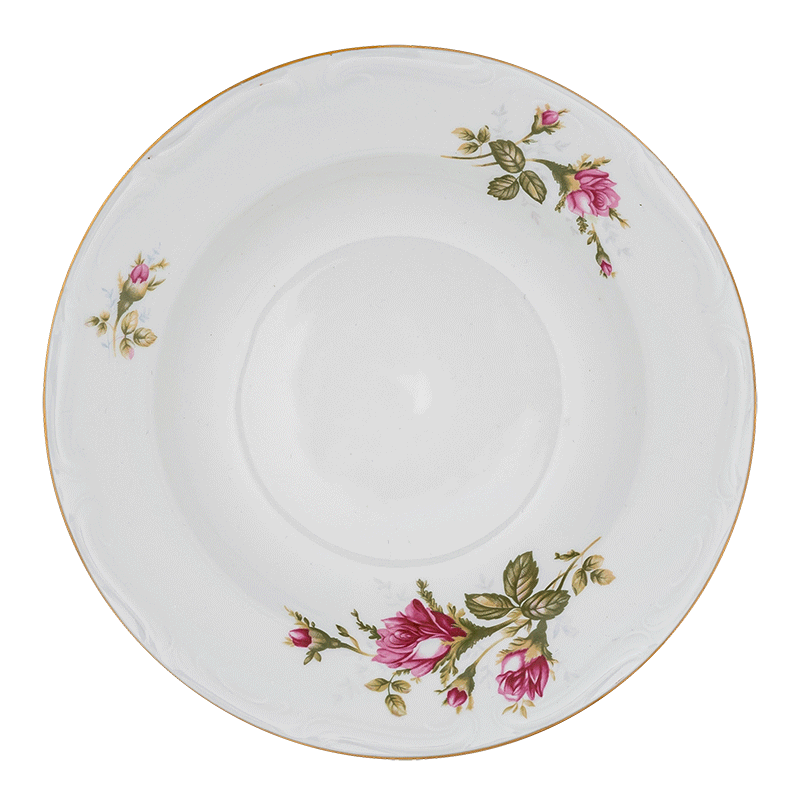 Assiette creuse Vintage Fleurie Ø 23-25 cm