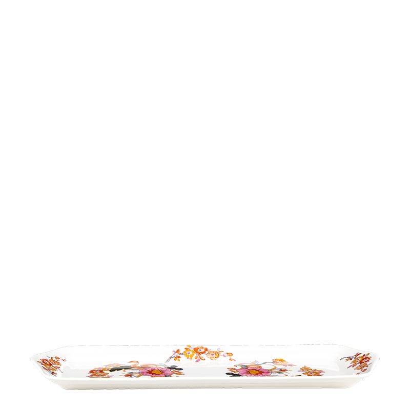 Plat à cake Vintage fleuri