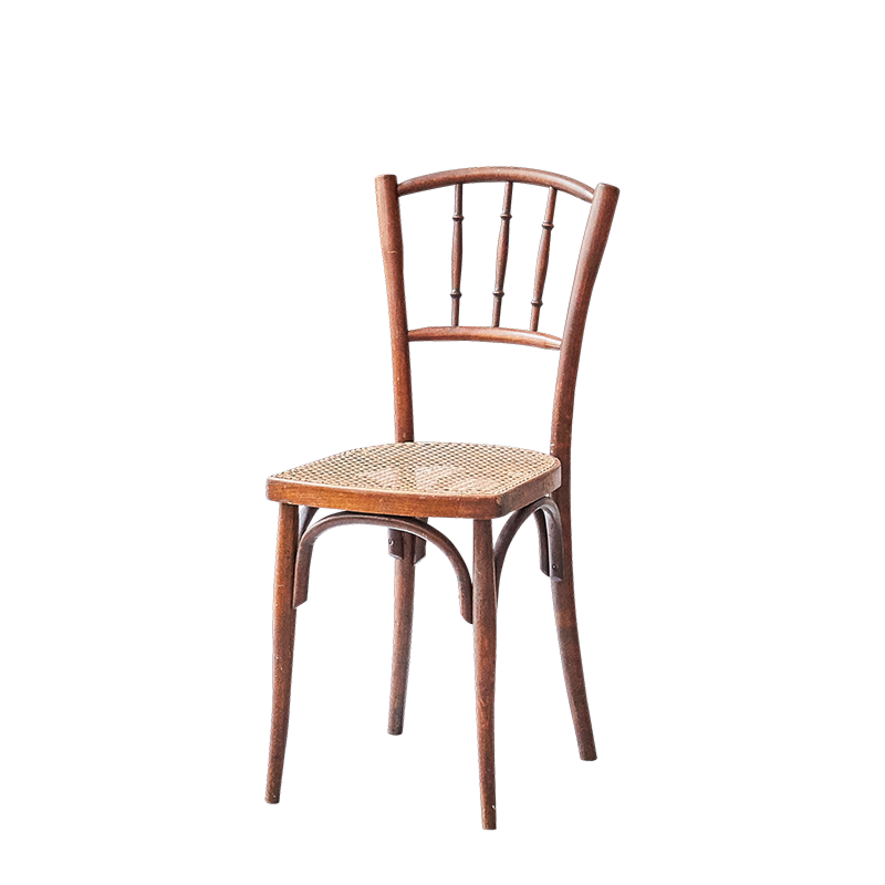 Chaise en bois vintage