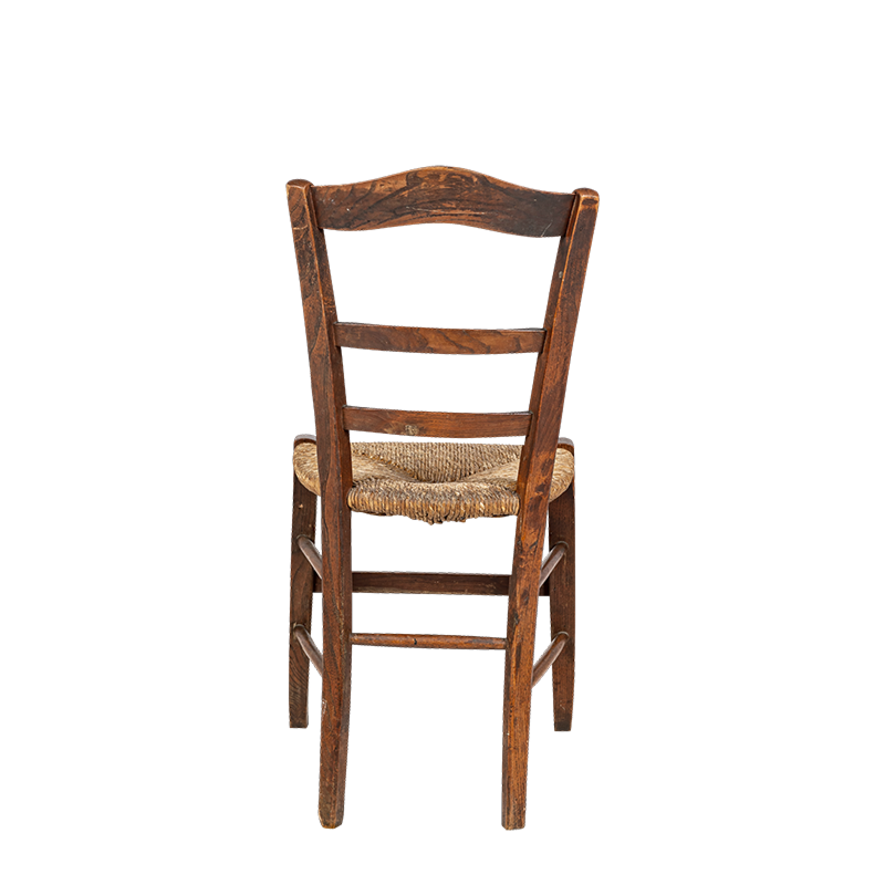 Chaise en bois vintage