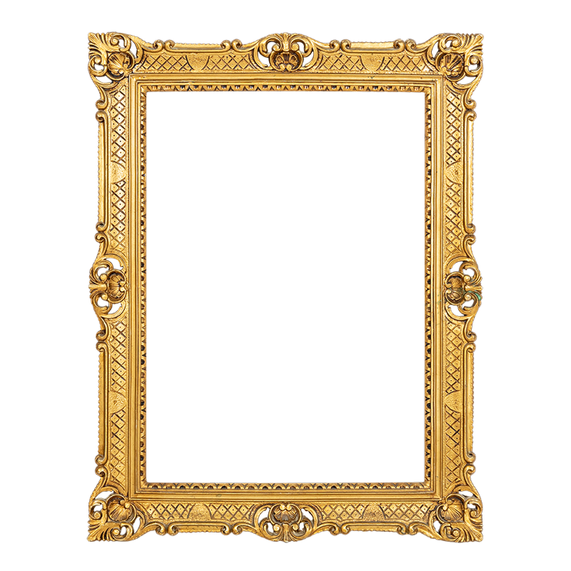 Cadre vintage grand format