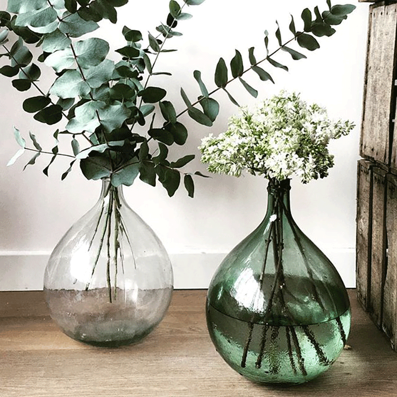 Dame Jeanne verre vintage