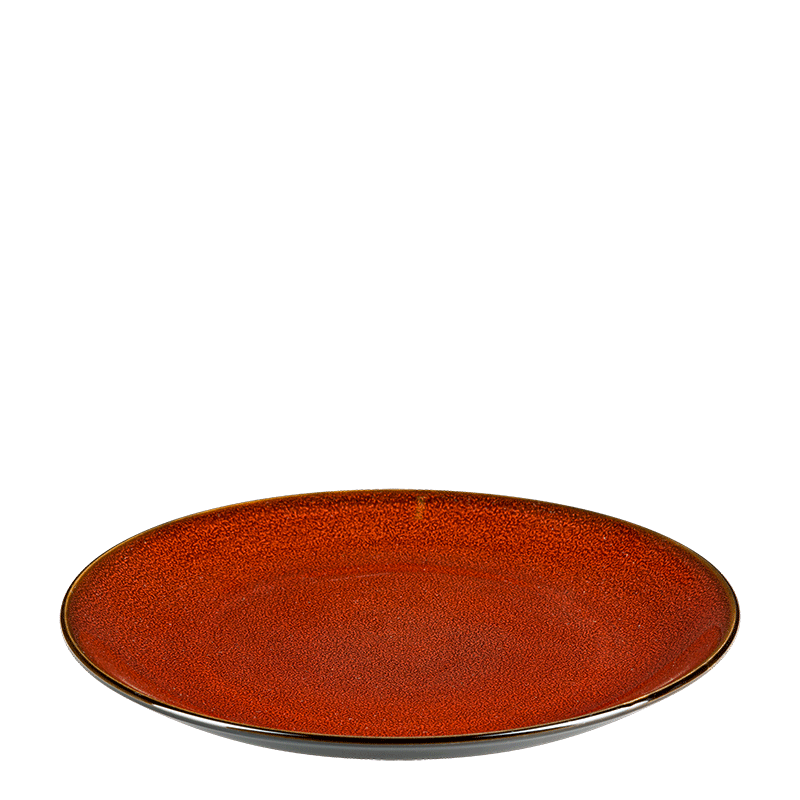 Rood bord Corfou Ø 26 cm