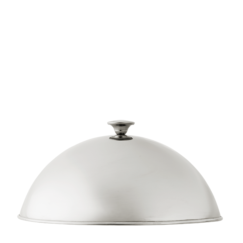 Cloche assiette inox Ø 26 cm