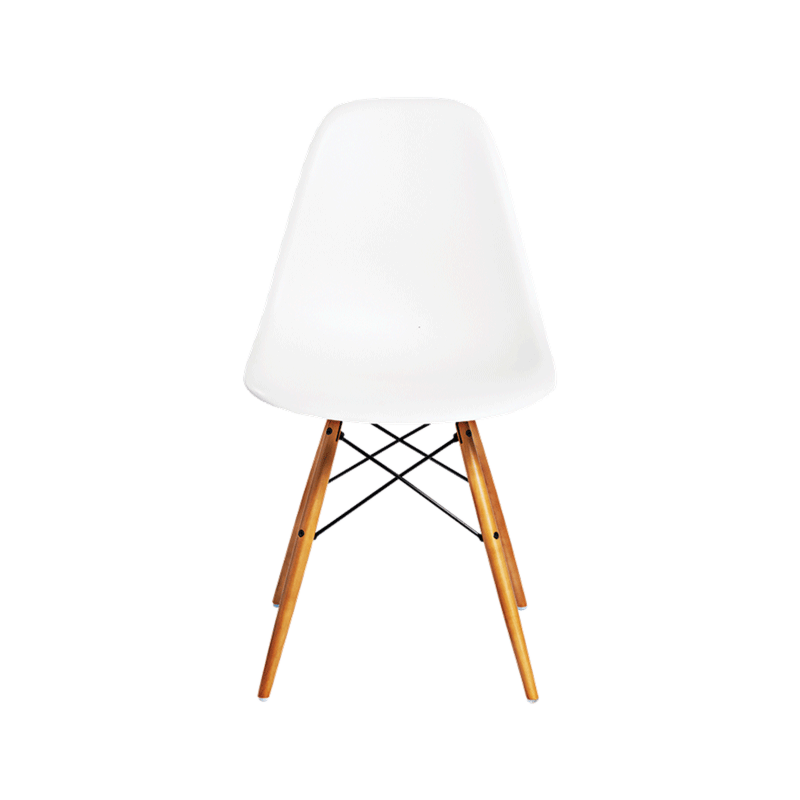 Witte Eames stoel