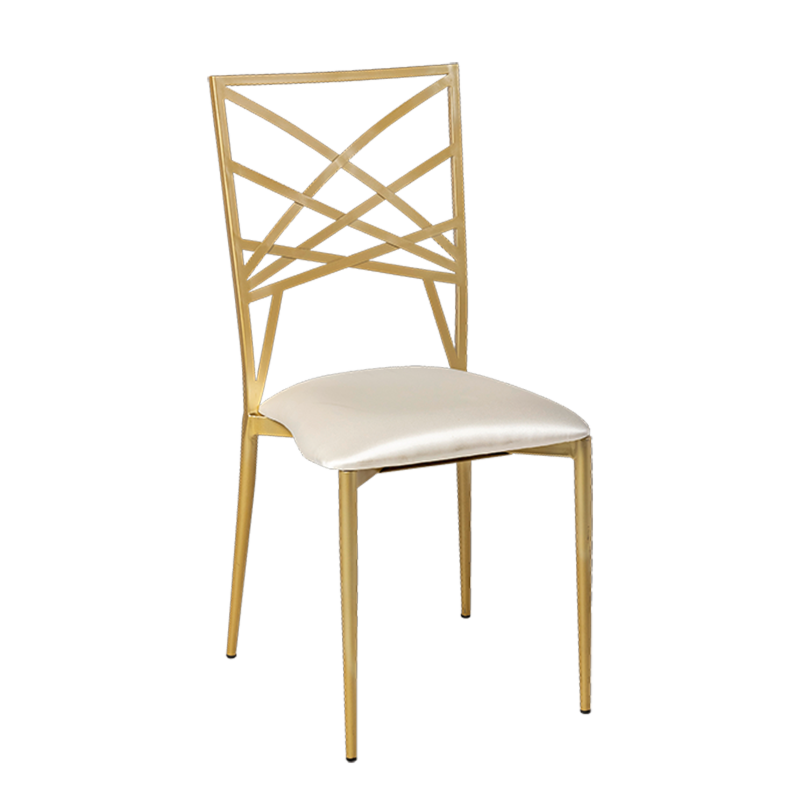 Chaise Beverly assise crème