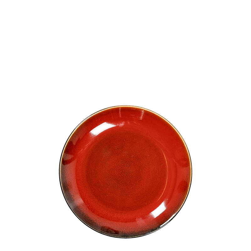 Assiette à pain Corfou rouge Ø 16,5 cm