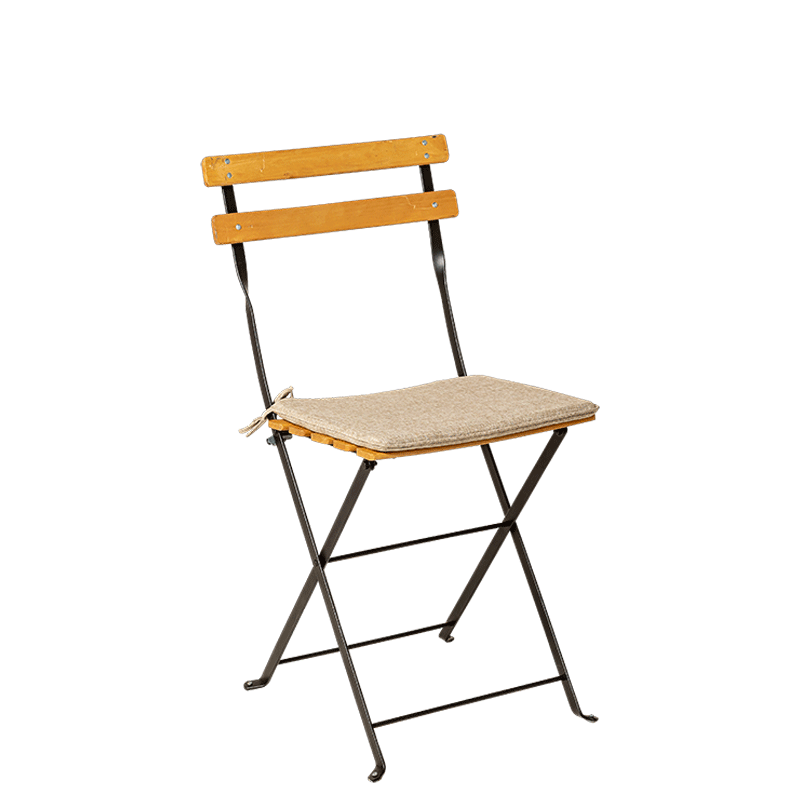 Trocadero Wood-stoel met touw zitkussen