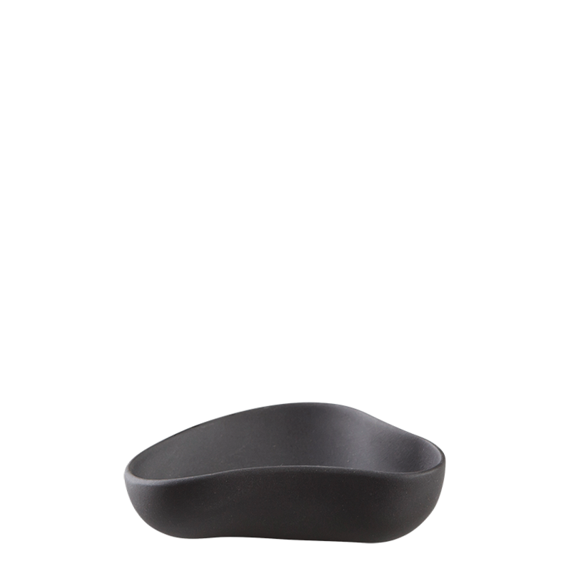 Galet anthracite 10 x 6 x 3,5 cm 6 cl
