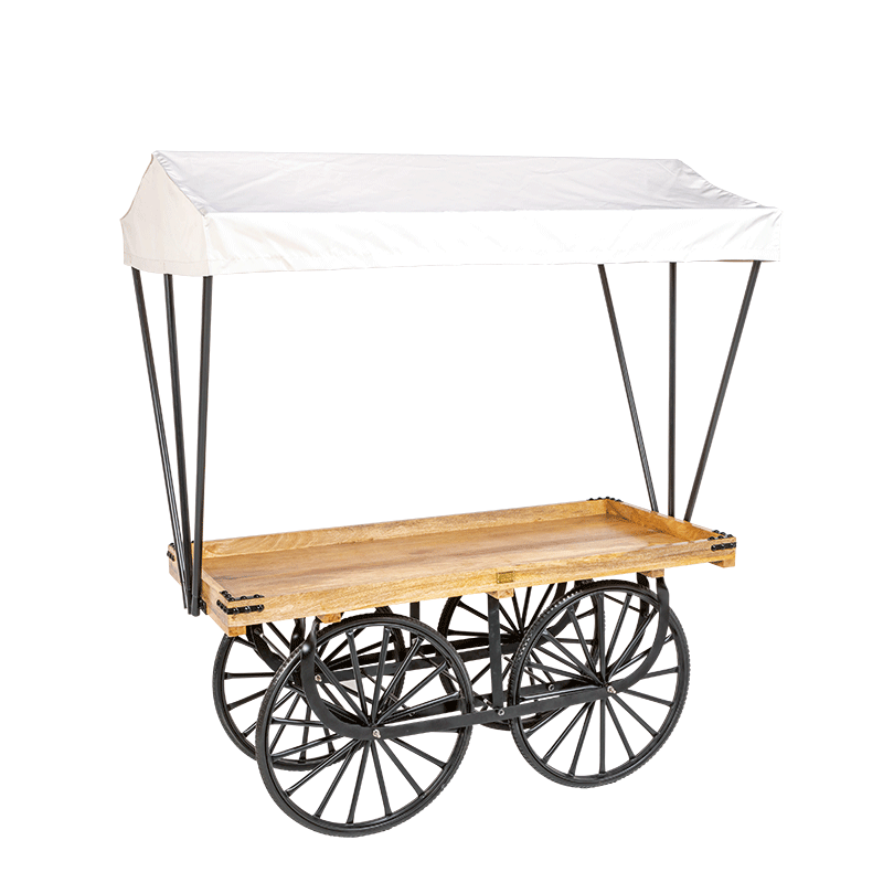 Etal de marché 104 x 175 cm H 205 cm
