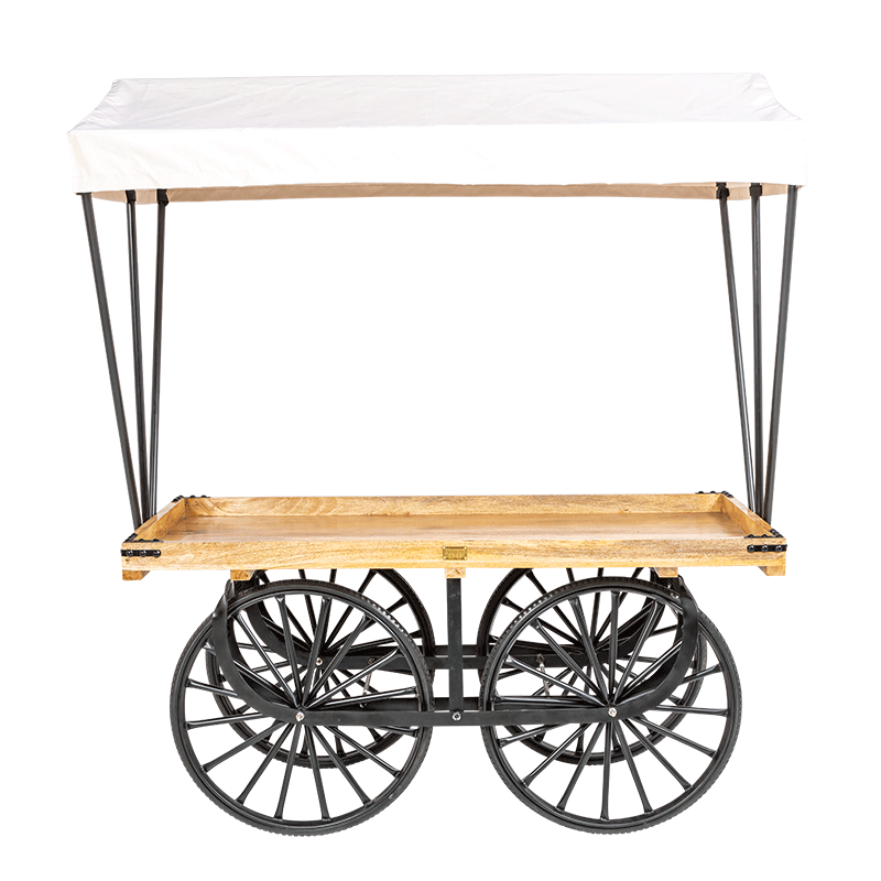 Etal de marché 104 x 175 cm H 205 cm