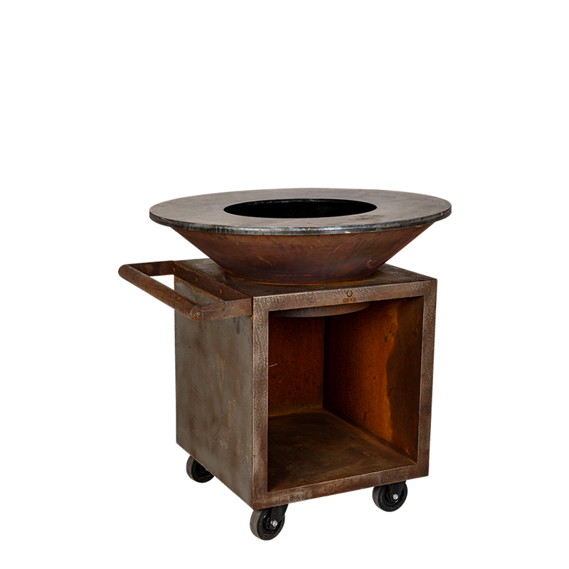 Barbecue Corten Ø 95 cm H 115 cm