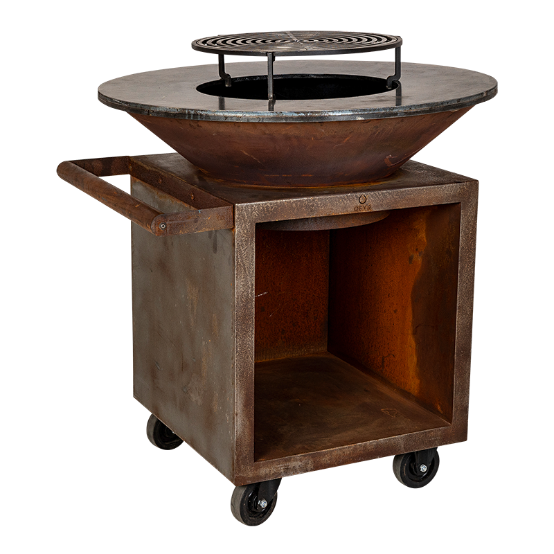Barbecue Corten Ø 95 cm H 115 cm