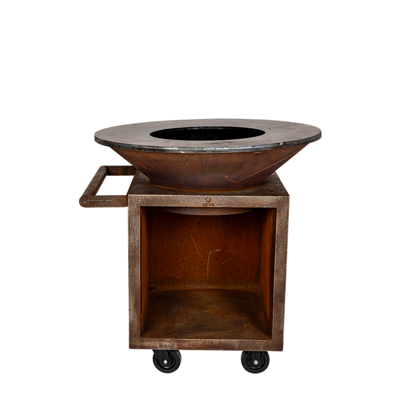 Barbecue Corten Ø 95 cm H 115 cm