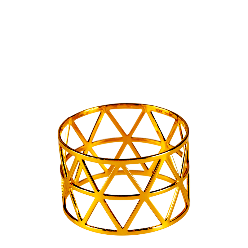 Rond de serviette Triangle
