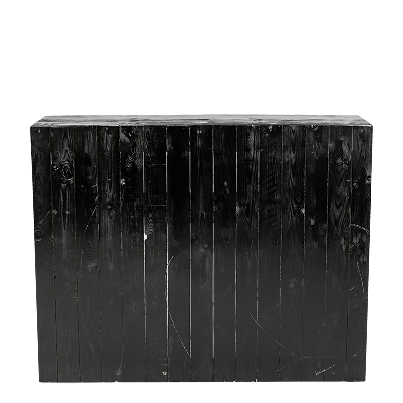 Bar pliant Natura black 150 x 70 cm H 120 cm