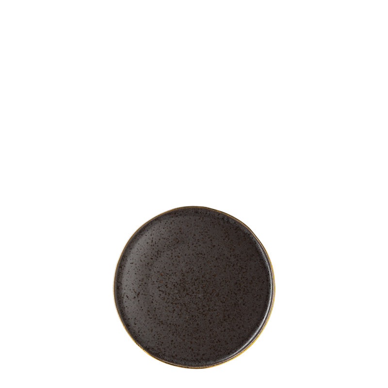 Assiette à pain Volcan doré Ø 18 cm