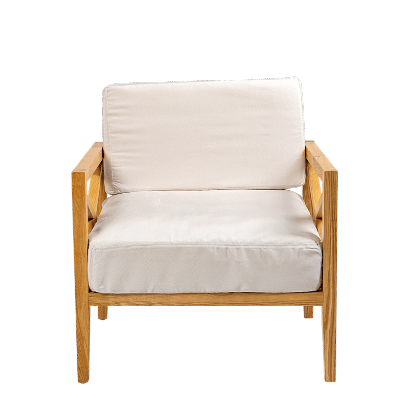 Zetel Biarritz 70 x 75 cm H 78 cm