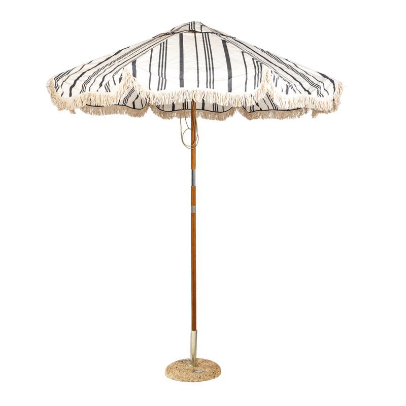 Parasol Biarritz Ø 210 cm H 260 cm + socle granit Ø 50 cm