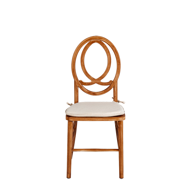Chaise Sphinx avec coussin crème