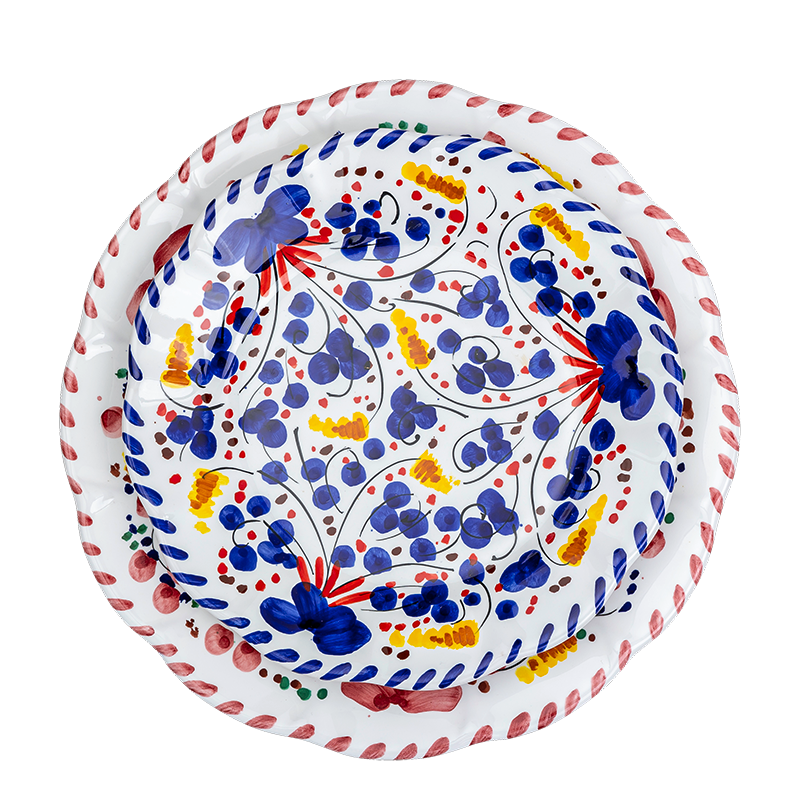 Groot bord POPOLO per Vaisselle Vintage Ø 25cm