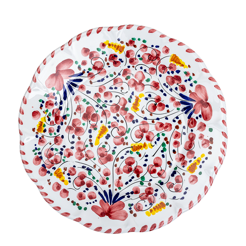 Groot bord POPOLO per Vaisselle Vintage Ø 25cm